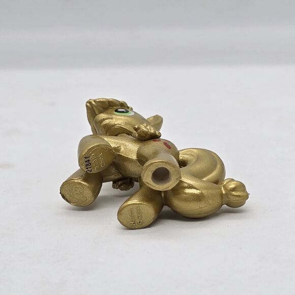 FIM My Little Pony Apple Jack Special Edition Metallic Gold Blind Bag 2” 2010 - Picture 5 of 5
